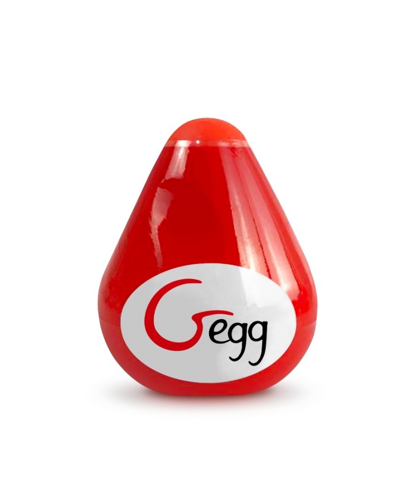 Мастурбатор-яйцо "G-Egg Red" красный 