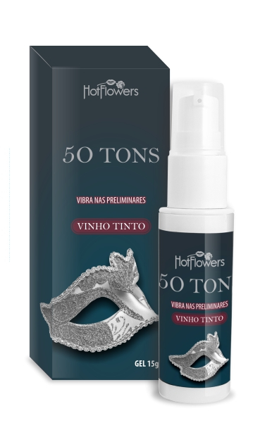 Жидкий вибратор "50 Tons" с ароматом и вкусом красного вина, мега мощный 